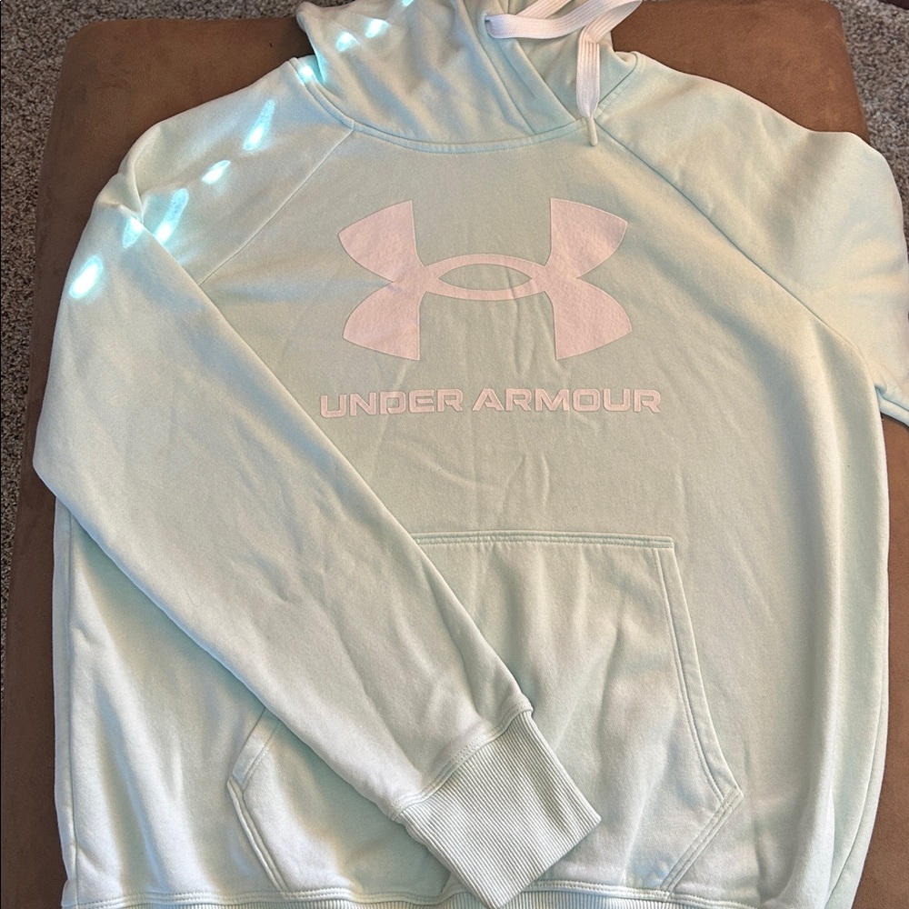 Under Armour Pastel Blue Hoodie